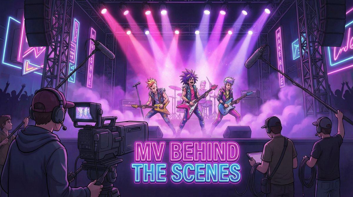 黑丝 MV拍摄幕后花絮视频